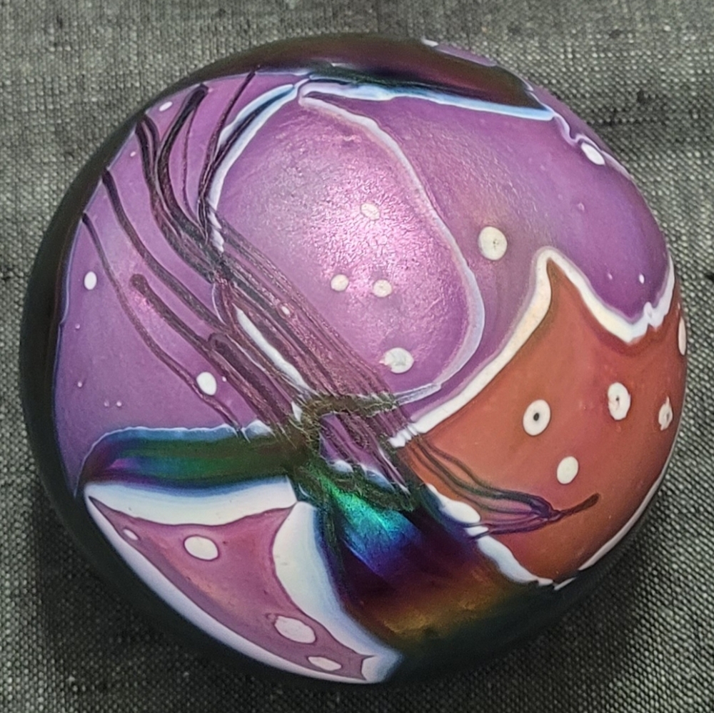 Vintage GlassHouse Paper Weight